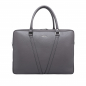 Preview: Briefcase made of calf leather taupe